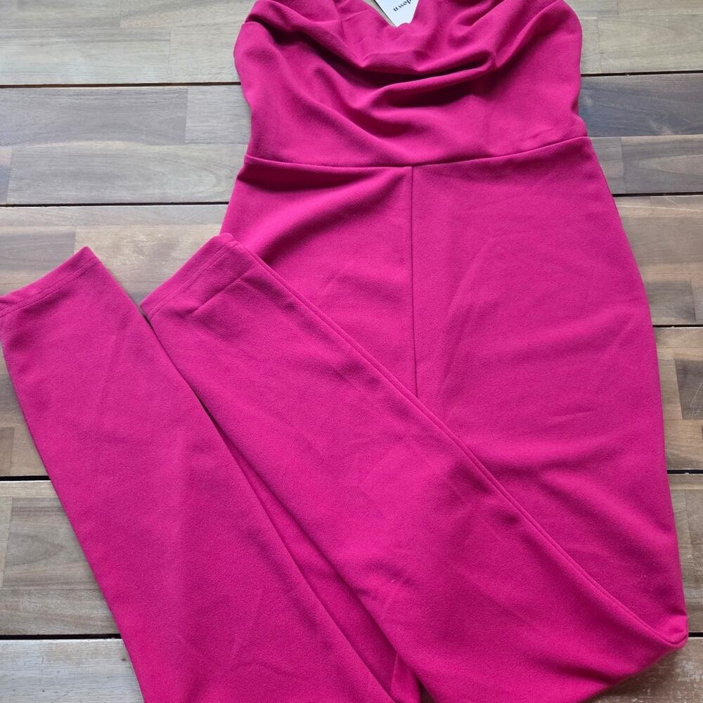 NWT Superdown REVOLVE Clarice Strapless Jumpsuit,… - image 8